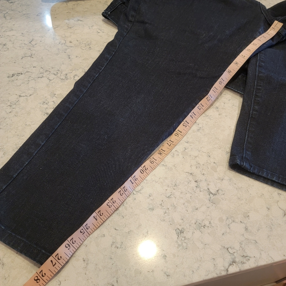 Venezia Lane Bryant Tummy Fit High-Rise Skinny Jean Dark Wash Size 24 S Like New - Picture 7 of 13